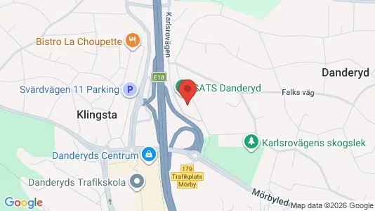 Toimistotilat Vuokrattavana i Danderyd - kort over placeringen