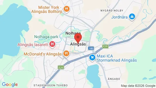 Shops for rent i Alingsås - Photo from Google Street View
