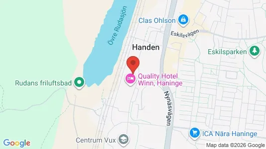 Kontorer til leie i Haninge - kort over placeringen