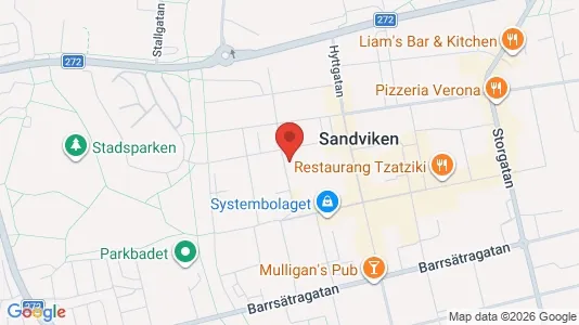 Toimistotilat Vuokrattavana i Sandviken - Kuva Google Street Viewstä