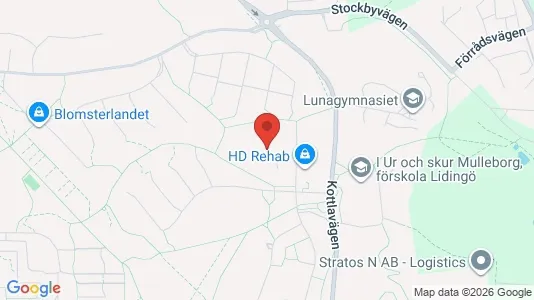 Büros zur Miete i Lidingö – Foto von Google Street View
