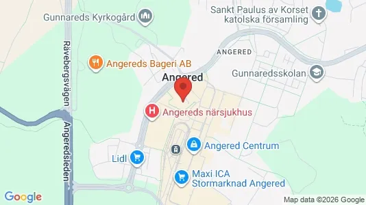 Kontorlokaler til leje i Angered - Foto fra Google Street View