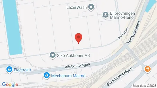 Kontorlokaler til leje i Malmø Centrum - Foto fra Google Street View