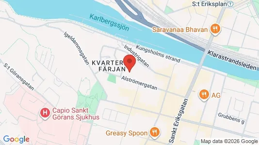 Office spaces for rent i Kungsholmen - kort over placeringen