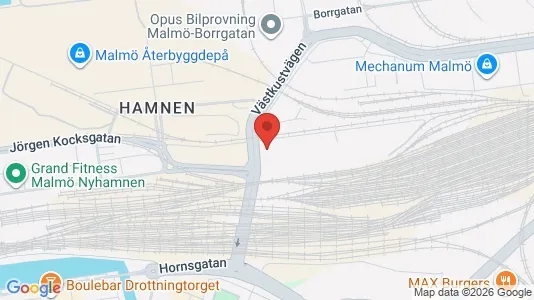 Kontorslokaler för uthyrning i Malmö Centrum – Foto från Google Street View