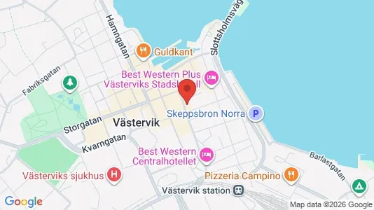 Kontorer til leie i Västervik – Bilde fra Google Street View
