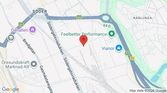 Verkstedhaller til leie i Helsingborg – Bilde fra Google Street View