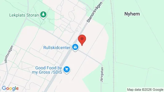 Industrial properties for rent i Landskrona - kort over placeringen