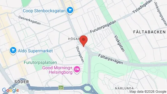 Kontorslokaler för uthyrning i Helsingborg – Foto från Google Street View