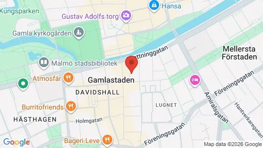 Kontorlokaler til leje i Malmø Centrum - Foto fra Google Street View