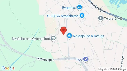 Propiedades industriales En alquiler i Nynäshamn - kort over placeringen