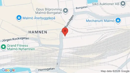 Kontorlokaler til leje i Malmø Centrum - Foto fra Google Street View