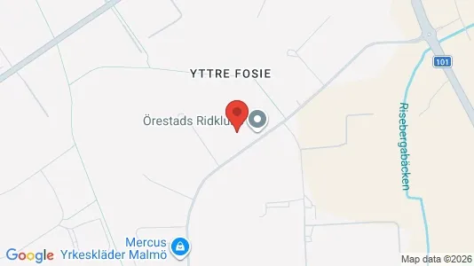 Industrial properties for rent i Fosie - kort over placeringen