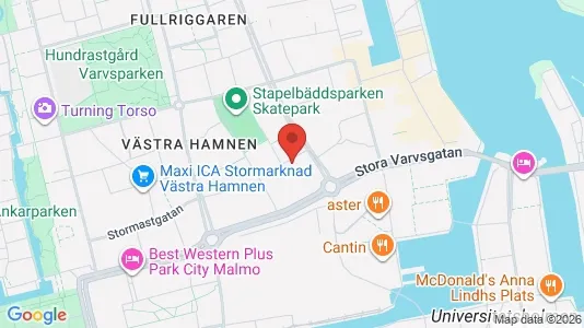 Kontorlokaler til leje i Malmø Centrum - Foto fra Google Street View