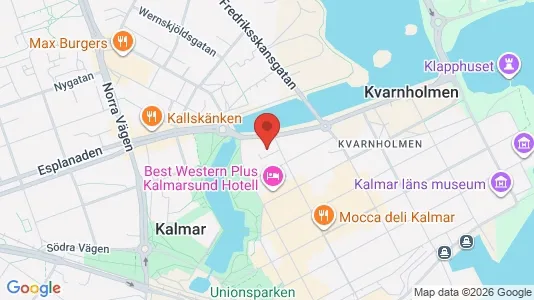 Lokale biurowe Do wynajęcia i Kalmar - kort over placeringen