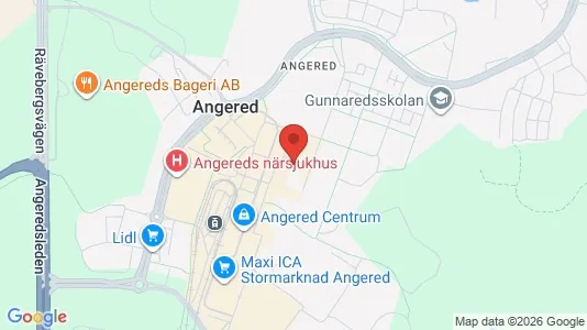 Espacios de oficina En alquiler i Angered - Foto de Google Street View