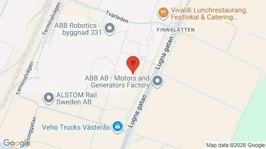 Büros zur Miete i Västerås – Foto von Google Street View