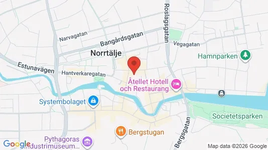 Kontorlokaler til leje i Norrtälje - Foto fra Google Street View