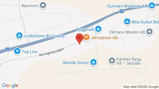 Teollisuuskiinteistöt Vuokrattavana i Skövde - Kuva Google Street Viewstä