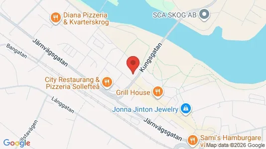 Kontorer til leie i Sollefteå – Bilde fra Google Street View