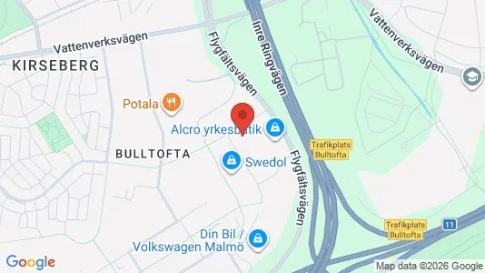 Kontorslokaler för uthyrning i Malmö Centrum – Foto från Google Street View