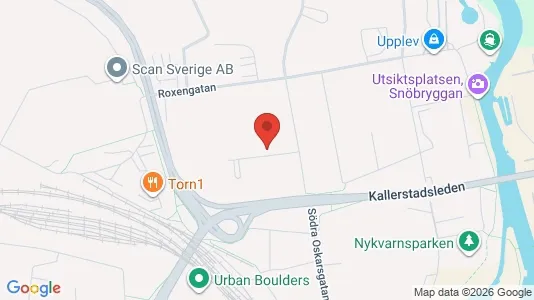 Nieruchomości przemysłowe Do wynajęcia i Linköping - kort over placeringen