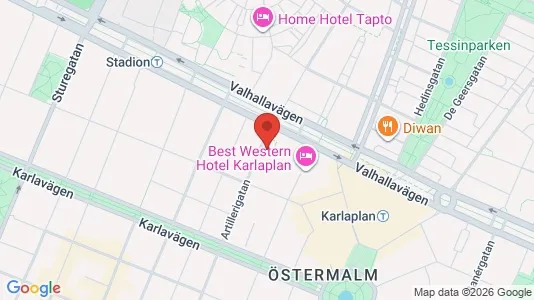 Büros zur Miete i Östermalm – Foto von Google Street View