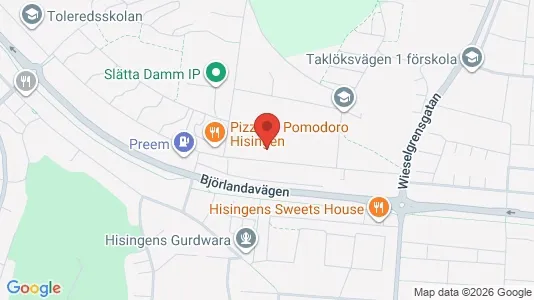 Kontorer til leie i Lundby - kort over placeringen