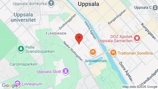 Lokale biurowe Do wynajęcia i Uppsala - kort over placeringen