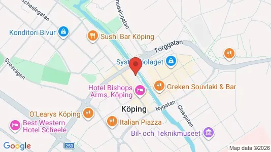 Espacios de oficina En alquiler i Köping - Foto de Google Street View