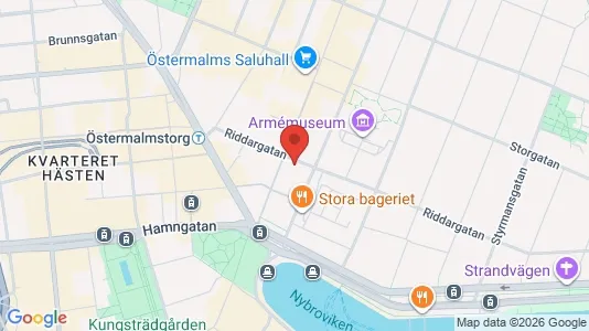 Espacios de oficina En alquiler i Östermalm - Foto de Google Street View