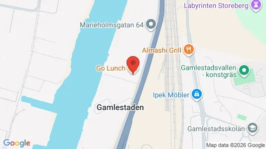 Lager zur Miete i Gothenburg East - kort over placeringen