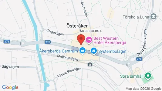 Kontorslokaler för uthyrning i Österåker – Foto från Google Street View