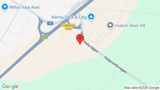 Kontorlokaler til leje i Vara - Foto fra Google Street View