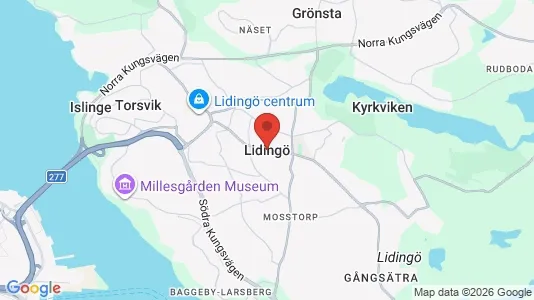 Butikklokaler til leie i Lidingö – Bilde fra Google Street View