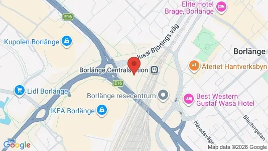 Büros zur Miete i Borlänge – Foto von Google Street View