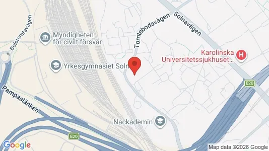 Büros zur Miete i Solna – Foto von Google Street View