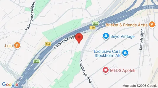 Lagerlokaler för uthyrning i Söderort – Foto från Google Street View