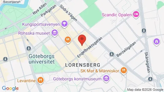 Kontorlokaler til leje i Gøteborg Centrum - Foto fra Google Street View