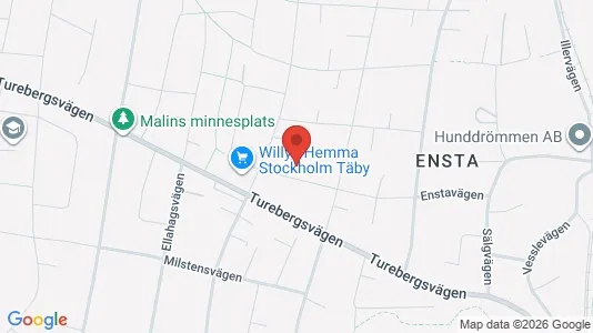 Toimistotilat Vuokrattavana i Täby - Kuva Google Street Viewstä