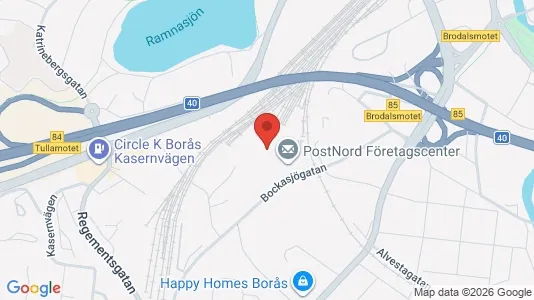 Lagerlokaler til leje i Borås - Foto fra Google Street View
