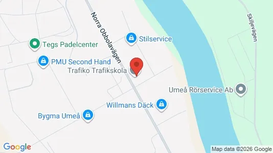 Büros zur Miete i Umeå – Foto von Google Street View