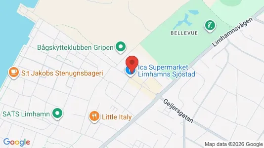 Kantorruimte te huur i Limhamn/Bunkeflo - kort over placeringen