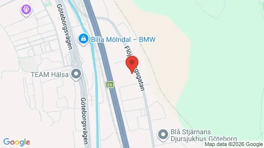 Kontorlokaler til leje i Mölndal - Foto fra Google Street View