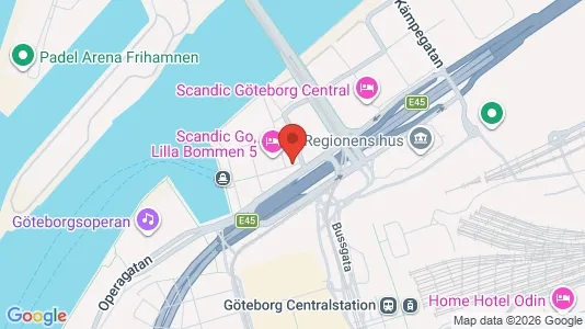 Kontorlokaler til leje i Gøteborg Centrum - Foto fra Google Street View