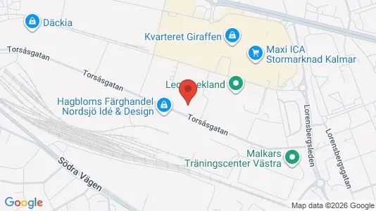 Espacios de oficina En alquiler i Kalmar - kort over placeringen