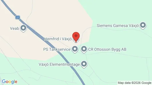 Kontorer til leie i Växjö – Bilde fra Google Street View