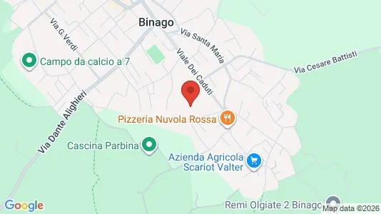 Warehouses for sale i Albiolo - kort over placeringen