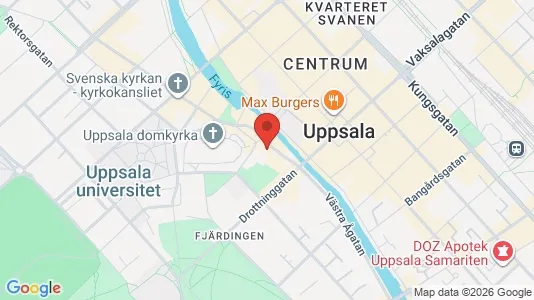 Büros zur Miete i Uppsala - kort over placeringen