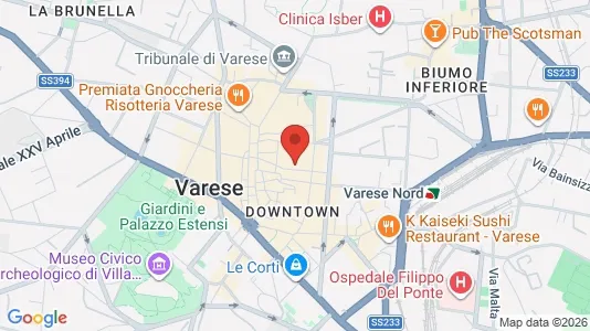 Kontorer til leie i Varese – Bilde fra Google Street View